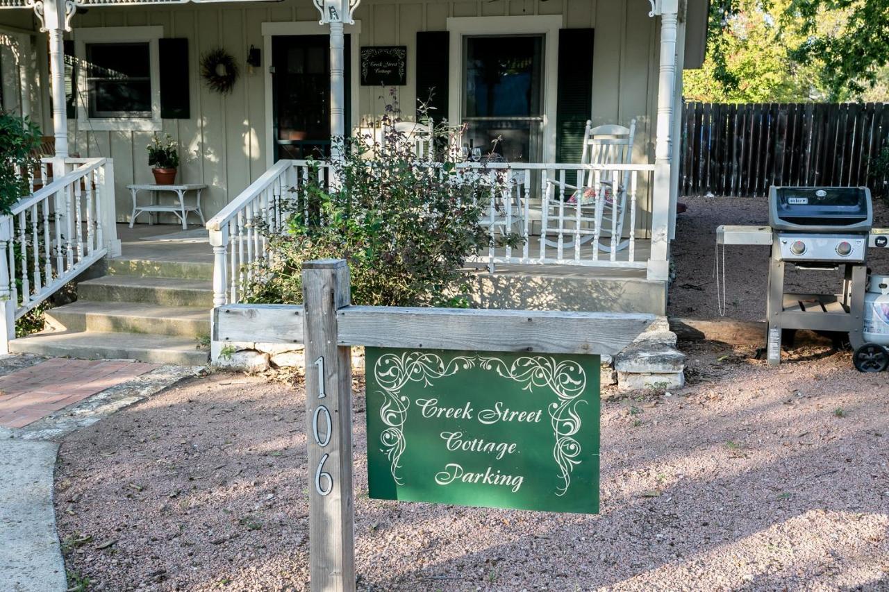 Creek Street Cottage Fredericksburg Exterior foto